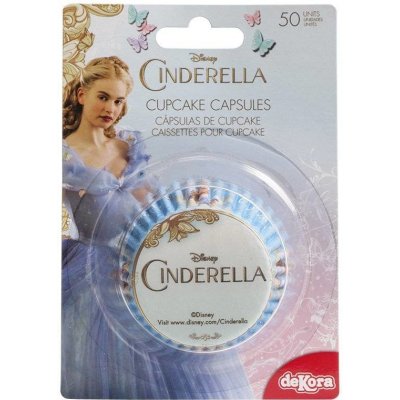 Dekora košíčky na muffiny 5cmx3cm 50ks Popelka – Zboží Dáma