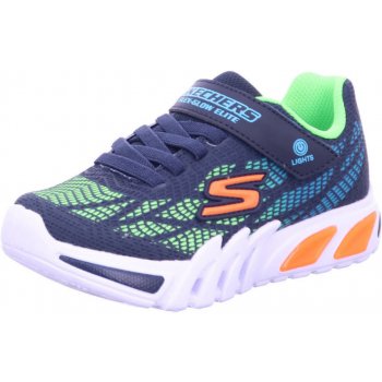 Skechers Flex glow Elite Vorlo Tmavě modrá Zelená Bílá