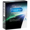 Kondom Pasante Glow 53 mm 3 ks