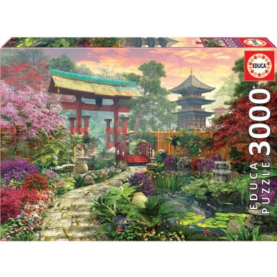 Educa 16019 Japonská zahrada Dominic Davison 3000 dílků – Zbozi.Blesk.cz