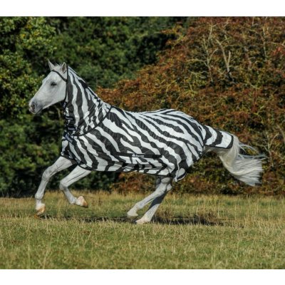 BUCAS Síťová deka s krčním dílem Buzz Off Zebra Full Neck – Sleviste.cz