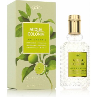 4711 Acqua Colonia Lime & Nutmeg kolínská voda unisex 50 ml – Zboží Mobilmania