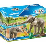 Playmobil 70324 Sloni ve venkovním výběhu – Zbozi.Blesk.cz