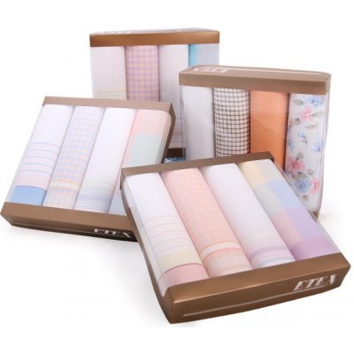 Dámské kapesníky Etex L08 4 ks – Zboží Dáma