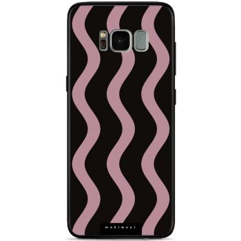 Mobiwear Glossy - Samsung Galaxy S8 - GA54G Fialové vlnky