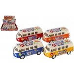 Teddies Autobus Kinsmart Volkswagen Classical kov 13 cm na zpětné natažení žluto/bílá – Hledejceny.cz