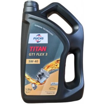 Fuchs Titan GT1 FLEX 3 5W-40 5 l