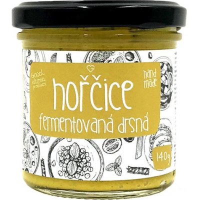 Goodie Hořčice fermentovaná drsná 135 g