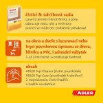 Adler Windoor Care-Set Pečující sada na okna a dveře 500 ml – Zboží Dáma