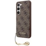 Pouzdro Guess 4G Charms Samsung Galaxy S23 hnědé – Sleviste.cz