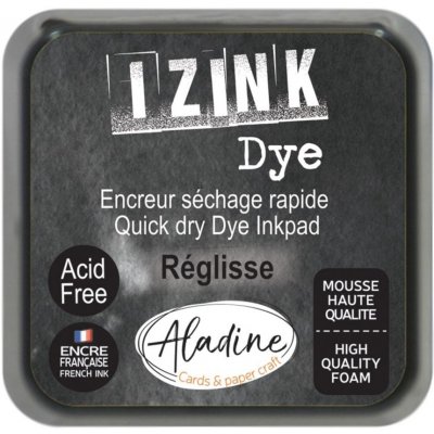 Aladine Razítkovací polštářek Izink Dye černá – Hledejceny.cz