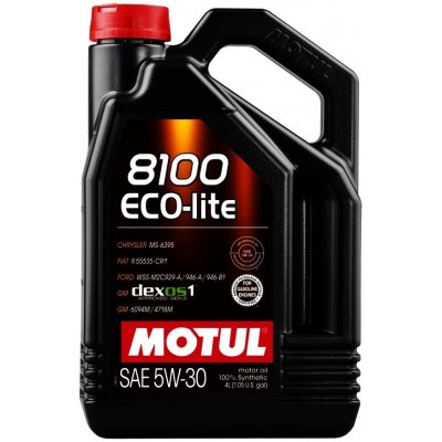 Motul 8100 Eco-lite 5W-30 4 l – Zbozi.Blesk.cz