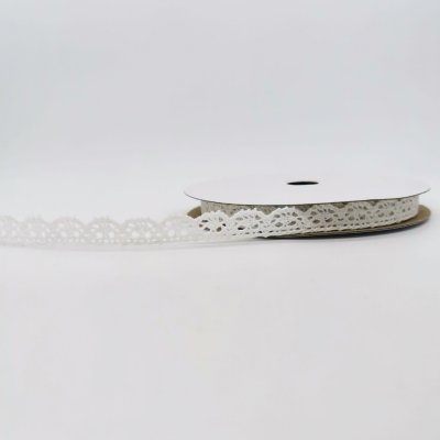 Látková krajková stuha 1,0/5y - bílá – Hledejceny.cz