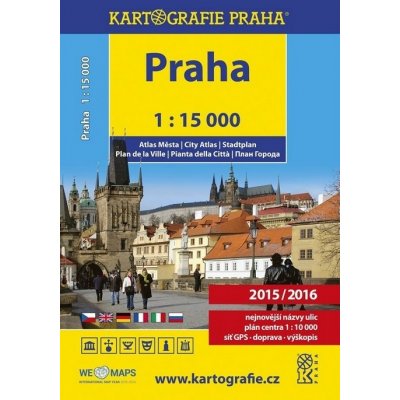 Praha Atlas města 1 : 15 000 10 vydání