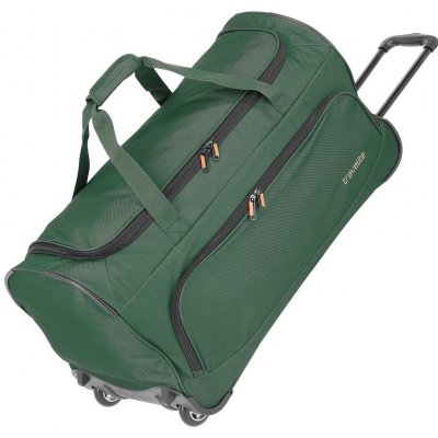 Travelite Basics Fresh Wheeled Duffle Dark green 89l – Zboží Dáma