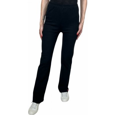 Agi dámské nadměrné bavlněné tepláky černá – Zboží Dáma