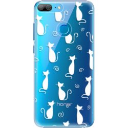 iSaprio Cat pattern 05 Honor 9 Lite bílé