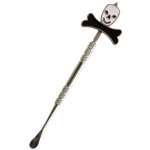 Black Leaf Kovový dabber tyčka na dab Skull – Zboží Mobilmania