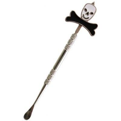 Black Leaf Kovový dabber tyčka na dab Skull – Zboží Mobilmania