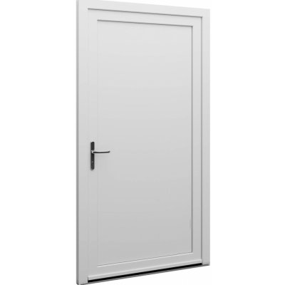 Aluplast jednokřídlové hlavní vchodové dveře bílé plné Pravé 85 x 210 cm – Hledejceny.cz