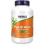 NOW Foods Pau D'Arco, 500 mg 100 veg kapslí – Hledejceny.cz