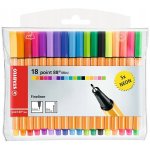 Stabilo Point 88 Mini Neon 18 barev – Zboží Živě