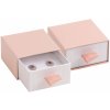 Dárková krabička JK Box dárková krabička na soupravu šperků DE-4/A5/A1 Pudrově růžová