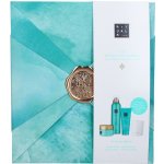 RITUALS The Ritual of Karma tělový peeling 125 g sprchový gel 200 ml + tělový krém 100 ml + svíčka 140 g – Zboží Dáma