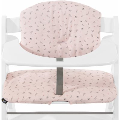 Hauck Highchair Pad Select Jersey Flowers Rose – Sleviste.cz