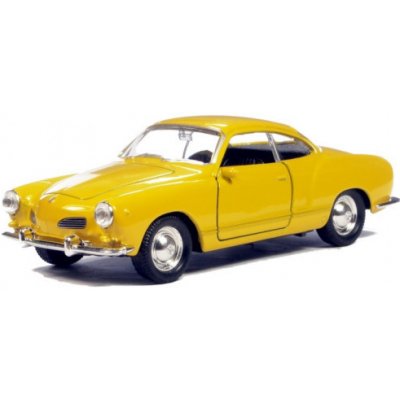 Welly Volkswagen Karmann Ghia Coupe žluté 1:34 – Zboží Mobilmania