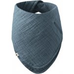 Bibs Bandana mušelínový slintáčik z BIO bavlny Petrol – Zboží Dáma
