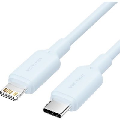 Vention LAKSF USB 2.0 Type-A Male to Lightning Male 3A, 1m, modrý – Zboží Živě