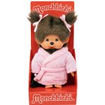 MONCHHICHI Mončičák holčička v županu 20 cm – Zboží Dáma