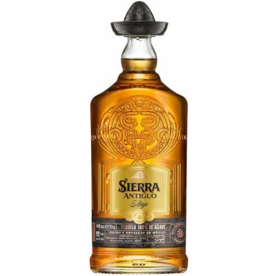 Sierra Antiguo Anejo 100% Agave 40% 0,7 l (holá láhev) – Zboží Dáma