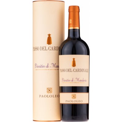 Primitivo di Manduria D.O.P. Passo del Cardinale Paololeo 14% 0,75 l (holá láhev) – Zboží Mobilmania