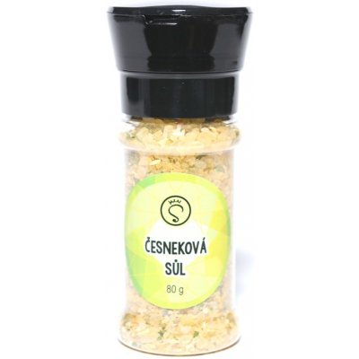 Solomon Česneková sůl v mlýnku 80 g – Zboží Dáma