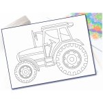Radost v písku Šablona na pískování traktor A4 210 x 297 mm – Hledejceny.cz