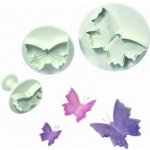 Vykrajovátka s pístem - Motýlci / 3 ks – Zboží Mobilmania