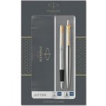 Parker Jotter Stainless Steel GT sada plnicí pero a kuličková tužka 1501/1563257 – Zboží Živě