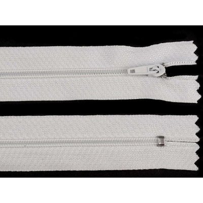 Spirálový zip šíře 3 mm délka 35 cm pinlock 101 bílá – Hledejceny.cz