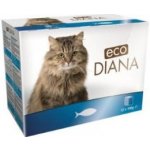 Diana eco Cat rybí kousky v omáčce 12 x 100 g – Sleviste.cz