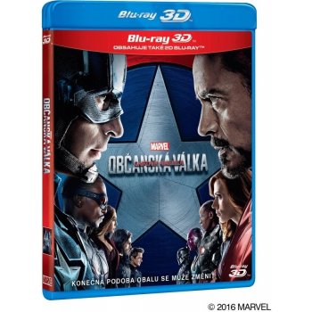 Captain America: Občanská válka 2D+3D BD