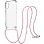 AlzaGuard Luxe Lanyard Case pro iPhone 17 růžový AGD-PCL476P – Zboží Mobilmania