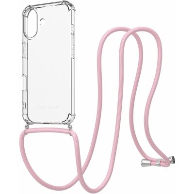 AlzaGuard Luxe Lanyard Case pro iPhone 17 růžový AGD-PCL476P – Zboží Mobilmania