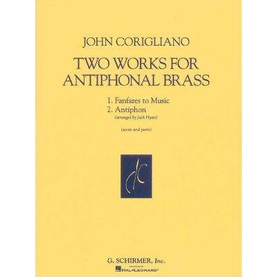 2 Works For Antiphonal Brass Score and Parts dechov kvintet 1051089 – Zboží Mobilmania