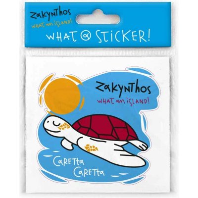 ATP - samolepka Zakynthos s želvou Caretta – Zboží Živě