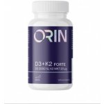 Orin D3+K2 Forte Vitamin D3 2000 IU + K2 MK-7 60 kapslí – Hledejceny.cz