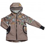 Lesejček softshellová bunda Zvířátka – Zboží Mobilmania