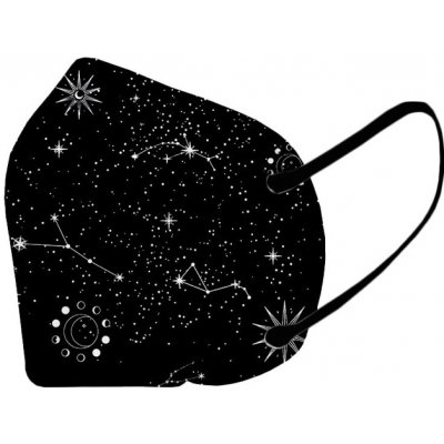Nanolion Mask Český ultratenký Nano respirátor supreme protection FFP2 Souhvězdí 5 ks – Zboží Dáma