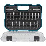 Sada 22ks stopkových fréz, stopka 8mm, Makita D-74784 – Zboží Dáma